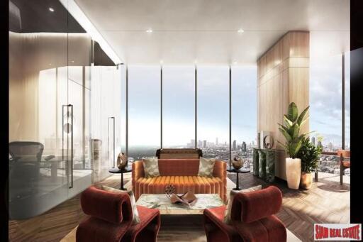 New High-Rise Condo at Rama 4 Road Managed DUSIT Group World Leading Luxury Hotel Brand - Studio Units