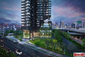 New High-Rise Condo at Rama 4 Road Managed DUSIT Group World Leading Luxury Hotel Brand - Studio Units