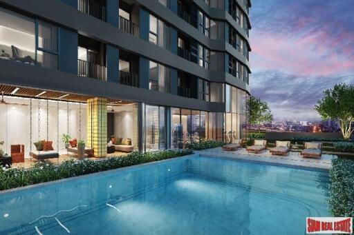 New High-Rise Condo at Rama 4 Road Managed DUSIT Group World Leading Luxury Hotel Brand - Studio Units