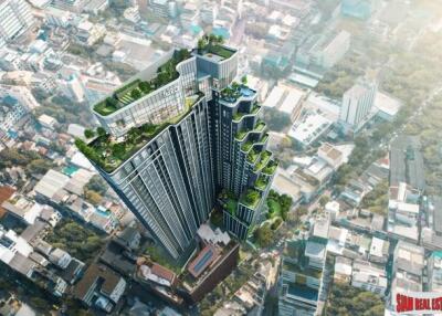 New High-Rise Luxury Condos with Two Towers and Great Facilities in Central Location at Chula/Sam Yan