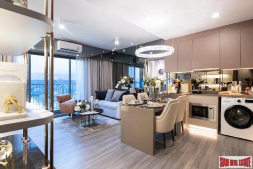 New High-Rise Luxury Condos with Two Towers and Great Facilities in Central Location at Chula/Sam Yan - 2 Bed Units