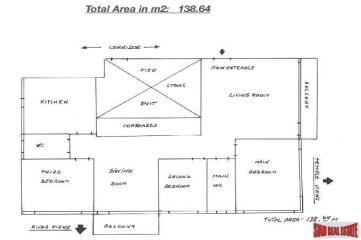 139 ตรม., 3 ห้องนอน, 3 ห้องน้ำ คอนโด ราคา ฿ 681,018