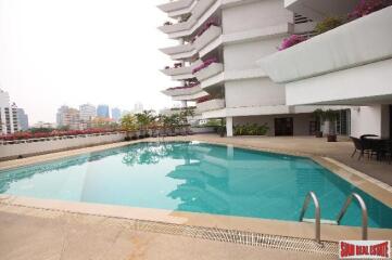 Large 3 bed 3 Bath Condo With Enormous Patio Balcony For Sale In Secure Building In Ekkamai Area Of Bangkok