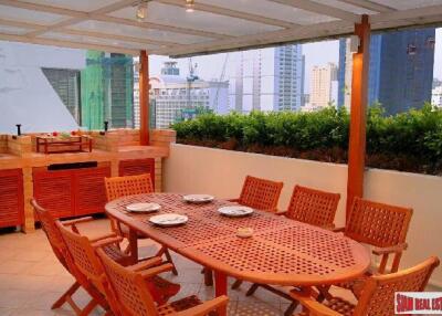 Heritage Condominium - Impressive 2 Penthouse for Sale with Office and Large Private Roof Garden only 100 metres to BTS Nana on Sukhumvit Soi 8