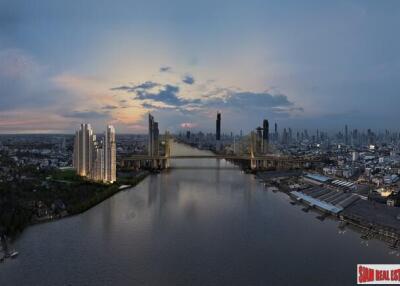 New Riverside Community by Leading Thai Developers at Rat Burana, Chao Phraya River -2 and 3 Bed Combined Units