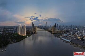 New Riverside Community by Leading Thai Developers at Rat Burana, Chao Phraya River -2 and 3 Bed Combined Units