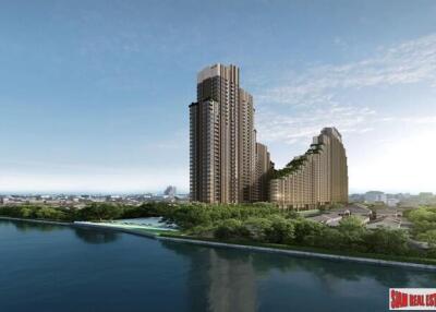 New Riverside Community by Leading Thai Developers at Rat Burana, Chao Phraya River -2 and 3 Bed Combined Units