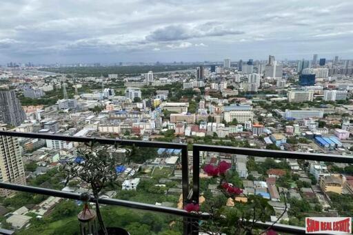 The Met - Stunning 198 Sqm Extensive 1 Bed Condo with 3 Balconies, Office and Maids Room with Amazing Views on the 43rd Floor at Sathorn