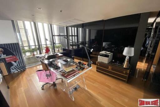The Met - Stunning 198 Sqm Extensive 1 Bed Condo with 3 Balconies, Office and Maids Room with Amazing Views on the 43rd Floor at Sathorn