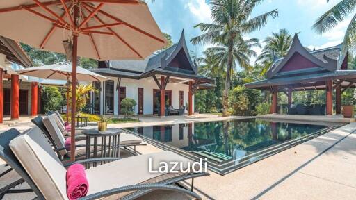 4 Bed Majestic Garden Pool Villa For Sale Near Bangtao Beach