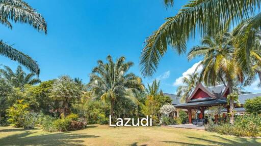 4 Bed Majestic Garden Pool Villa For Sale Near Bangtao Beach