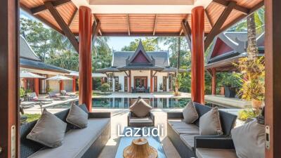 4 Bed Majestic Garden Pool Villa For Sale Near Bangtao Beach