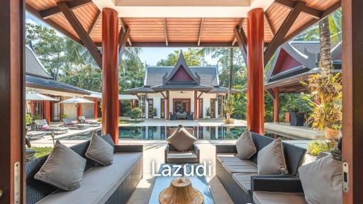 4 Bed Majestic Garden Pool Villa For Sale Near Bangtao Beach