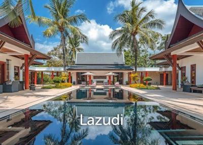 4 Bed Majestic Garden Pool Villa For Sale Near Bangtao Beach