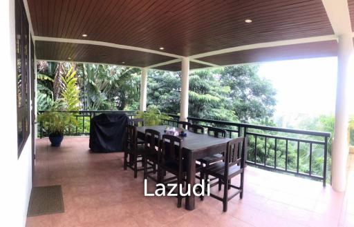 3 Bed Sea View Villa For Rent In Patong