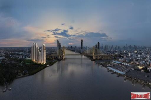 Pre-Launch of New Riverside Community by Leading Thai Developers at Rat Burana, Chao Phraya River -3 Bed Units