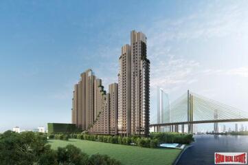 Pre-Launch of New Riverside Community by Leading Thai Developers at Rat Burana, Chao Phraya River -3 Bed Units