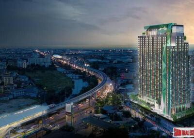 New High Rise with Sea and River Views near the City and the Beach at Samut Prakan, Bangkok - 1 Bed 22 Sqm Units