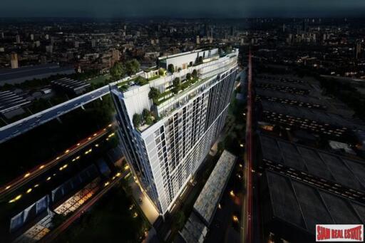 New Investment Condo with Hotel Management, Direct Access to Mass Transport Links and Commercial Space at New CBD Area of Bangna