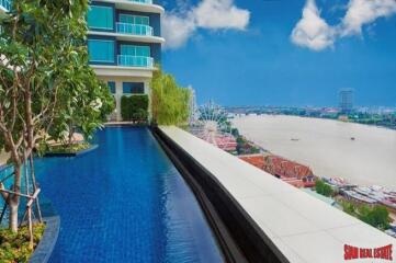 Menam Residence - Fantastic River & City Views from this 48th Floor Three Bedroom Condo for Sale