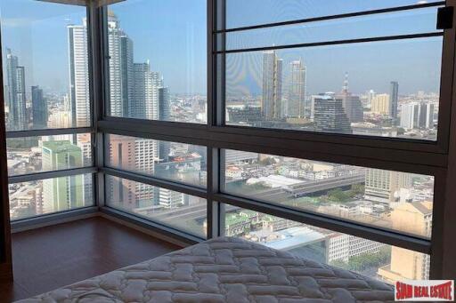 Sathorn House - Spacious One Bedroom Corner Unit with Great City Views for Sale