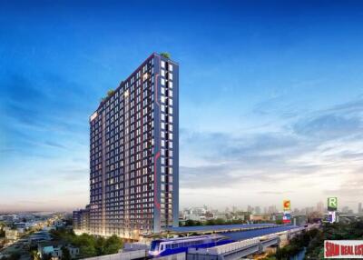 New High Rise of Loft Condos Connected to BTS with Sea and River Views near the City and the Beach at Samut Prakan, Bangkok - 1 Bed 27 Sqm Units