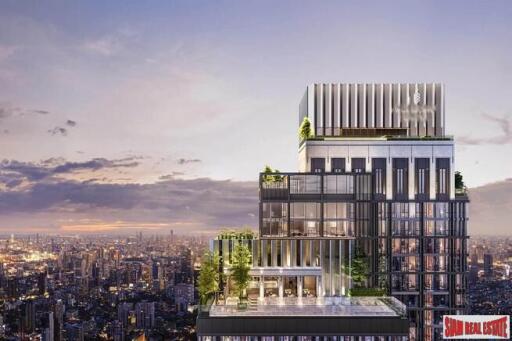 New Ultra Luxury High-Rise on Sukhumvit Road close to BTS Ekkamai - 1 Bed Units - Optional Guaranteed Buy Back after 7 Years!