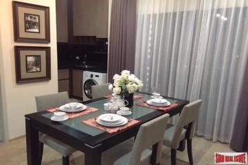 Noble Refine - Large and Nicely Decorated Two Bedroom Condo Near Major Phrom Phong Shopping & BTS