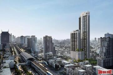 New Luxury High-Rise Condo with River Views by Leading Thai Developers with 2 Towers at Sathorn - Wongwianyai - Studio Units