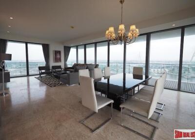 The Pano - Exceptional River Views from this Three Bedroom Corner Condo for Sale in Surasak