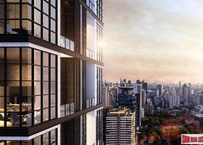 The Loft Asoke - Exceptional 35th Floor City Views from this Two Bedroom Loft Style Condo at Asoke