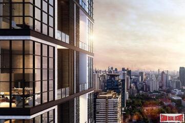 The Loft Asoke - Exceptional 35th Floor City Views from this Two Bedroom Loft Style Condo at Asoke