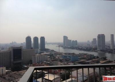 Rhythm Sathorn - Rare Corner Two Bedroom Condo for Sale with 180 degree Views of the River