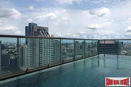 The Address Sathorn  Two Bedroom Condo Located on the 32nd Floor with Fantastic Views in Sathorn