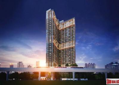 Nearing Completion is this High-Rise Condo with Direct BTS Access (Talat Phlu) at Sathorn - 1 Bed Plus Units - 10% Discount!