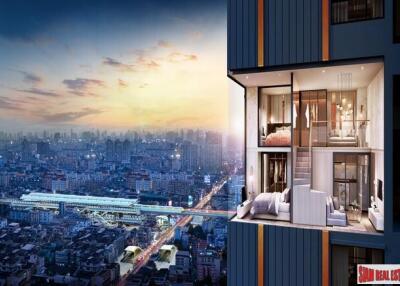 Pre-Launch of New High-Rise Loft Condo Unit at Ramkhamhaeng - Triple Station - 1 Bed Loft Units