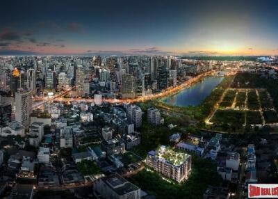 Award Winning Designed New Low-Rise Condo In Construction at Asoke, 200 Metres to Benchakiti Park