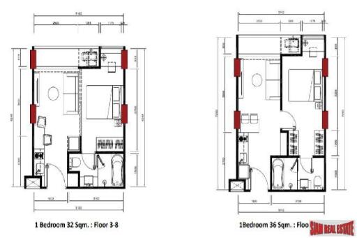 Deluxe Two Bedroom Condos in New Low Rise Development, Asok