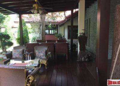 Tropical Garden 5.5 Rai Compound with Four Buildings in Nakhon Pathom