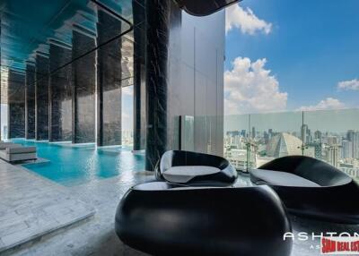 Ashton Asoke - Terrific City Views from this One Bedroom Condo for Sale Located on the 31st Floor