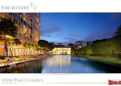 The Sukhothai Residences - 2 Bed City and Green View Condo at South Sathon Road on the 34th Floor