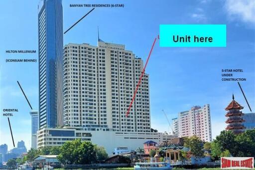 Baan Chaopraya Condominium - 2 Bed Quality Riverside Condo for Sale Close to Icon Siam and BTS