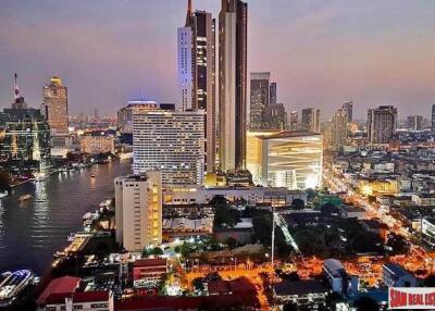 Baan ChaoPhraya Condominium - Large 1+ 1 Bedroom Condo, & Big Balcony with Views of Chao Phraya River for Sale in Krung Thonburi