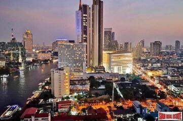 Baan ChaoPhraya Condominium - Large 1+ 1 Bedroom Condo, & Big Balcony with Views of Chao Phraya River for Sale in Krung Thonburi