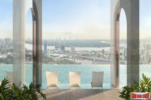 New High-Rise Condo Launch by Leading Developers with River, Park and City Views at Rama 4 Road by Asoke and Phrom Phong