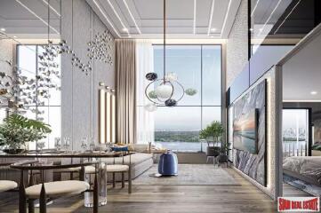 New High-Rise Condo Launch by Leading Developers with River, Park and City Views at Rama 4 Road by Asoke and Phrom Phong