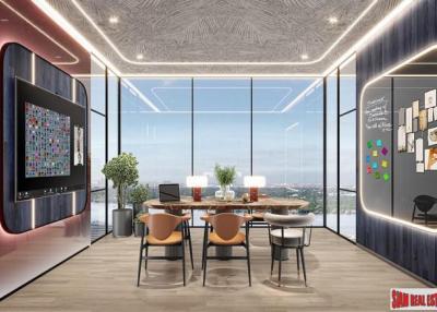 Exclusive New High-Rise Condo Launch by Leading Developers with River, Park and City Views at Rama 4 Road by Asoke and Phrom Phong -2 Bed Loft - Only 12% Down-Payment!