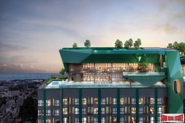 New High Rise with Sea and River Views near the City and the Beach at Samut Prakan, Bangkok - 1 Bed Plus 34.5 Sqm Units