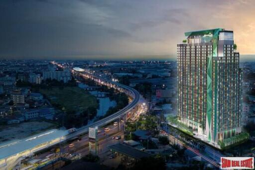 New High Rise with Sea and River Views near the City and the Beach at Samut Prakan, Bangkok - 1 Bed Plus 34.5 Sqm Units