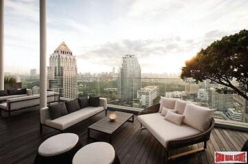 Saladaeng Residences - Spacious Luxury Two Bedroom Condo for Sale - Only a 10 Minute Walk to Lumphini Park